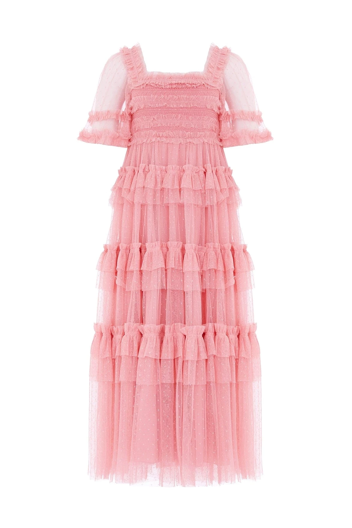 Needle & Thread Holding LTD All - Womenswear Peaches Smocked Ankle Gown 2 Needle & Thread Holding LTD All - Womenswear Peaches Smocked Ankle Gown