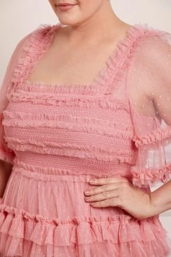 Needle & Thread Holding LTD All - Womenswear Peaches Smocked Ankle Gown 12 Needle & Thread Holding LTD All - Womenswear Peaches Smocked Ankle Gown