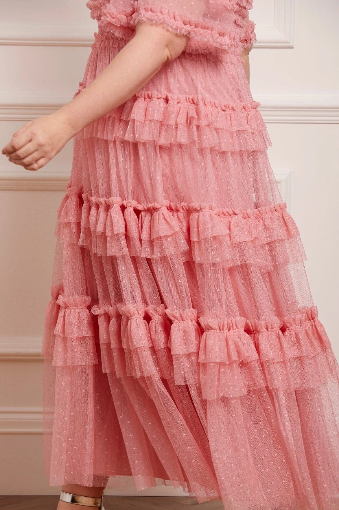 Needle & Thread Holding LTD All - Womenswear Peaches Smocked Ankle Gown 7 Needle & Thread Holding LTD All - Womenswear Peaches Smocked Ankle Gown