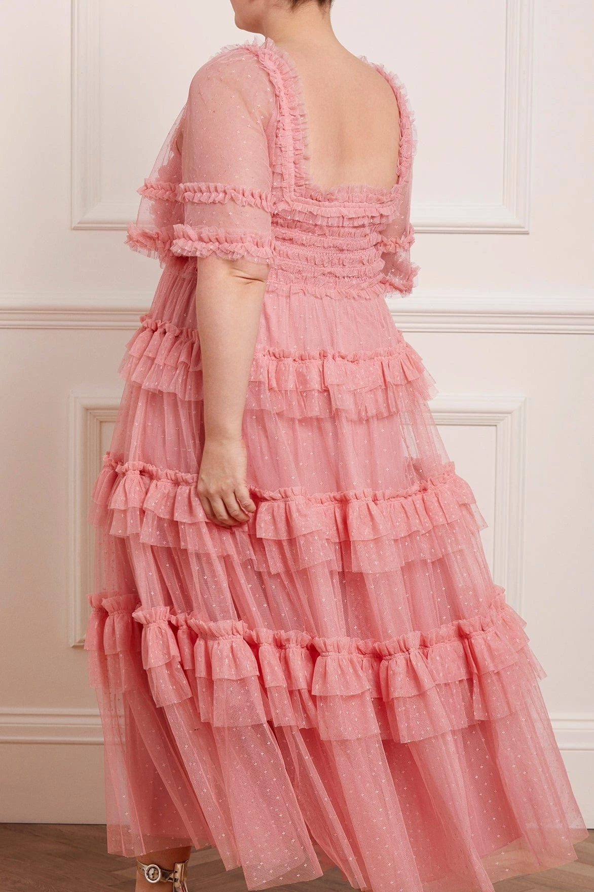 Needle & Thread Holding LTD All - Womenswear Peaches Smocked Ankle Gown 8 Needle & Thread Holding LTD All - Womenswear Peaches Smocked Ankle Gown