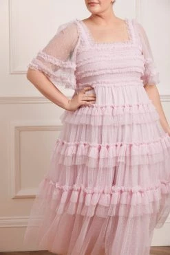 Needle & Thread Holding LTD Peaches Smocked Ankle Gown All - Womenswear