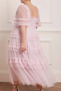 Needle & Thread Holding LTD Peaches Smocked Ankle Gown All - Womenswear