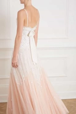 Needle & Thread Holding LTD Pearl Rose Cami Bridal Gown