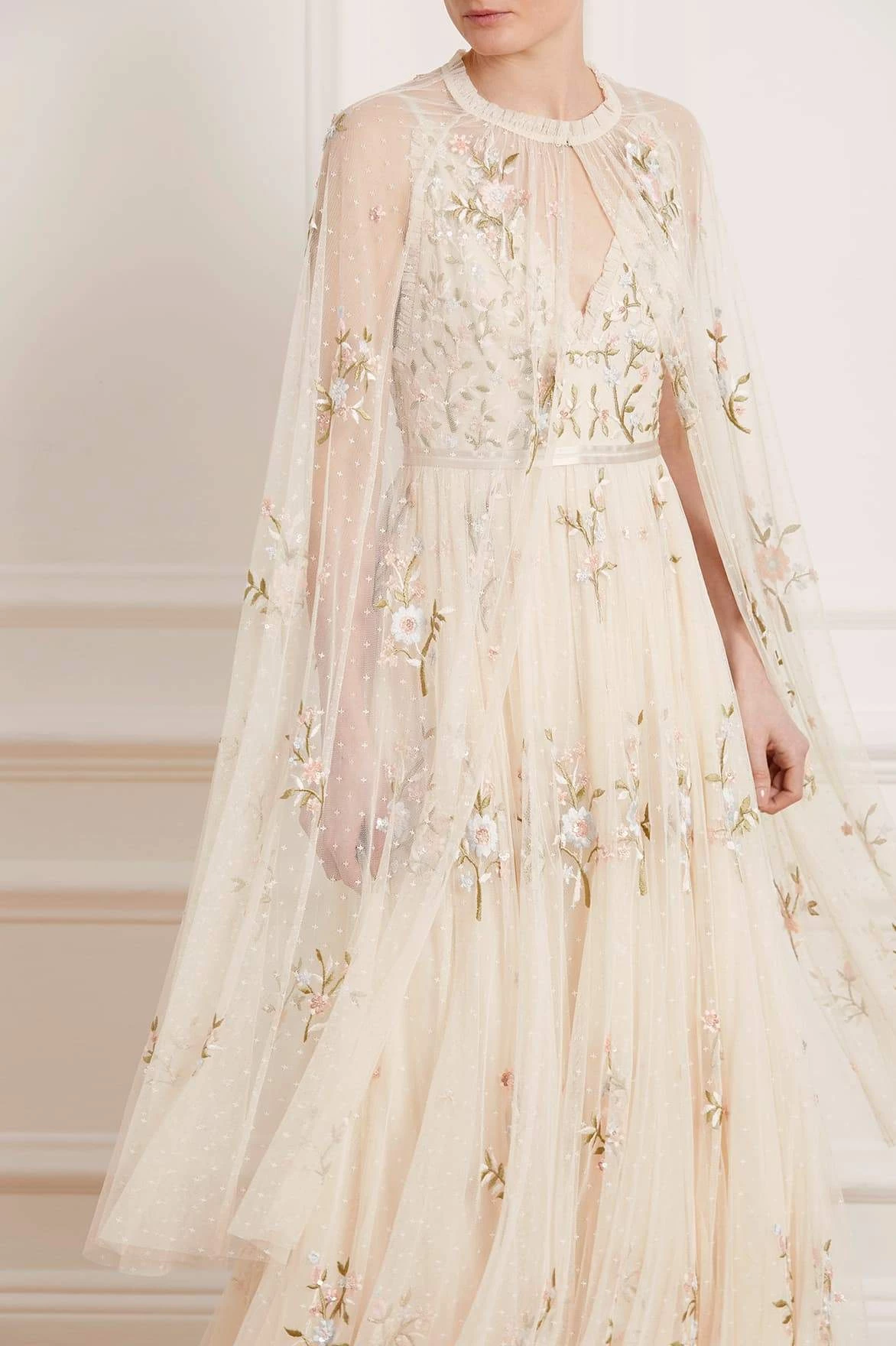 Needle & Thread Holding LTD Petunia Midaxi Cape 3 Needle & Thread Holding LTD Petunia Midaxi Cape