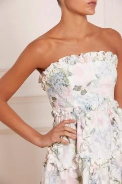 Needle & Thread Holding LTD Posy Blossom Corset Ankle Gown All - Womenswear