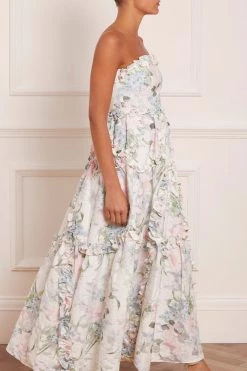 Needle & Thread Holding LTD Posy Blossom Corset Ankle Gown All - Womenswear