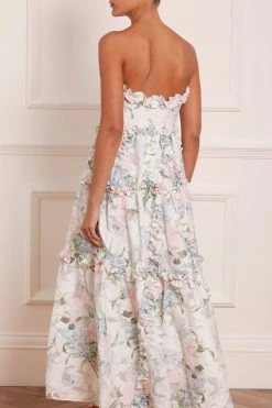 Needle & Thread Holding LTD Posy Blossom Corset Ankle Gown All - Womenswear