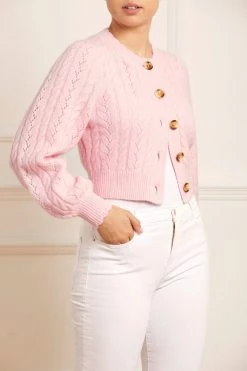 Needle & Thread Holding LTD Pretty Cable Short Cardigan All - Womenswear