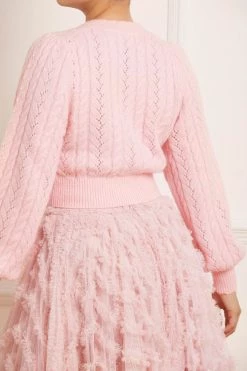 Needle & Thread Holding LTD Pretty Cable Short Cardigan All - Womenswear