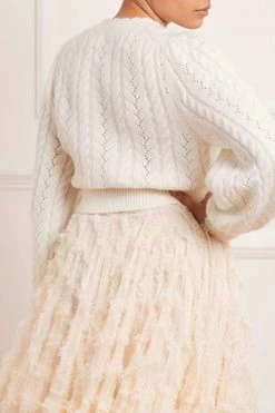 Needle & Thread Holding LTD All - Womenswear Pretty Cable Short Cardigan