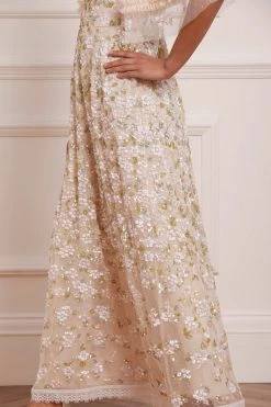 Needle & Thread Holding LTD Pretty Petals Ankle Gown