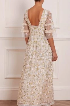 Needle & Thread Holding LTD Pretty Petals Ankle Gown