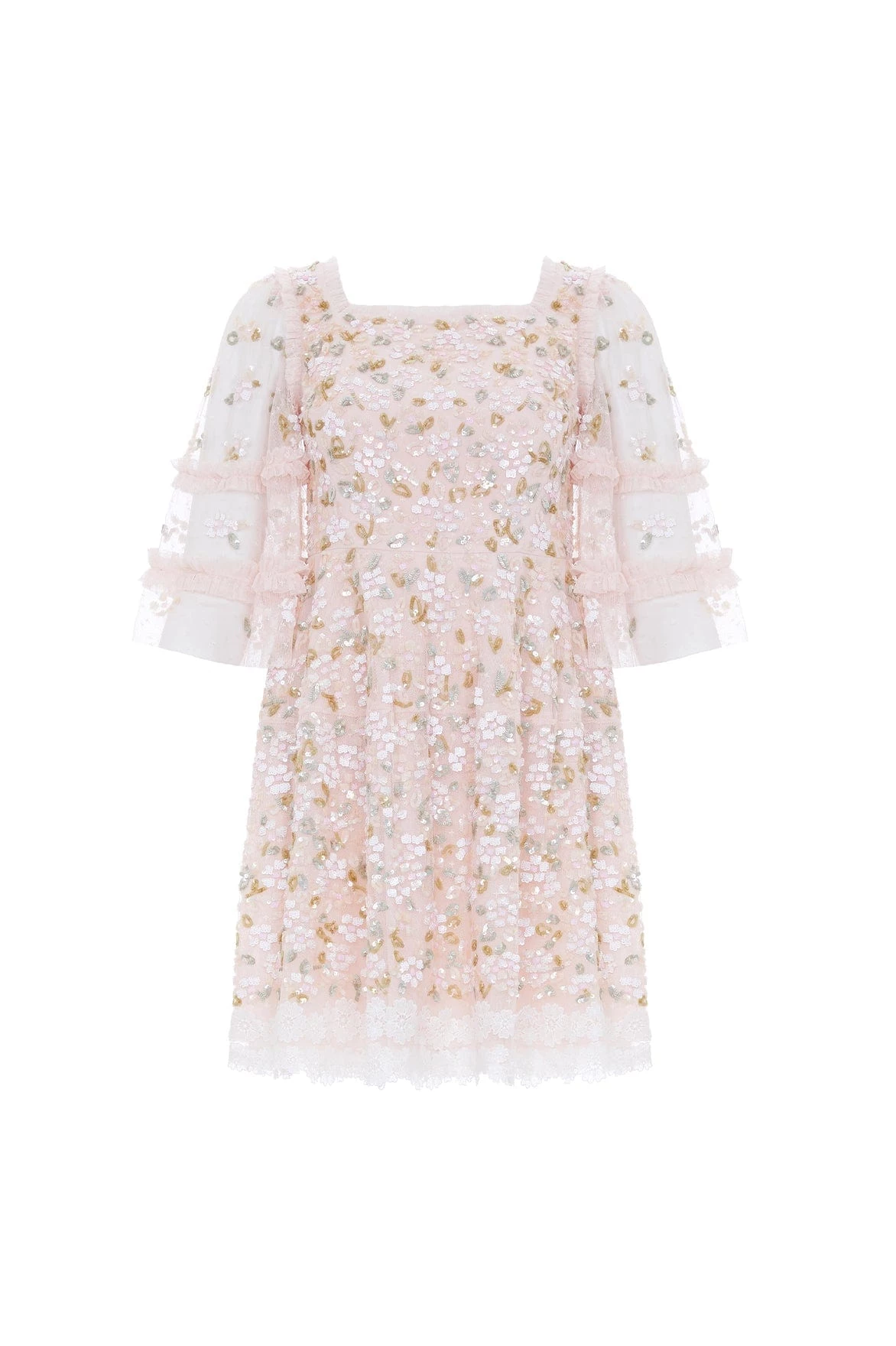 Needle & Thread Holding LTD All - Womenswear Pretty Petals Micro Mini Dress 2 Needle & Thread Holding LTD All - Womenswear Pretty Petals Micro Mini Dress