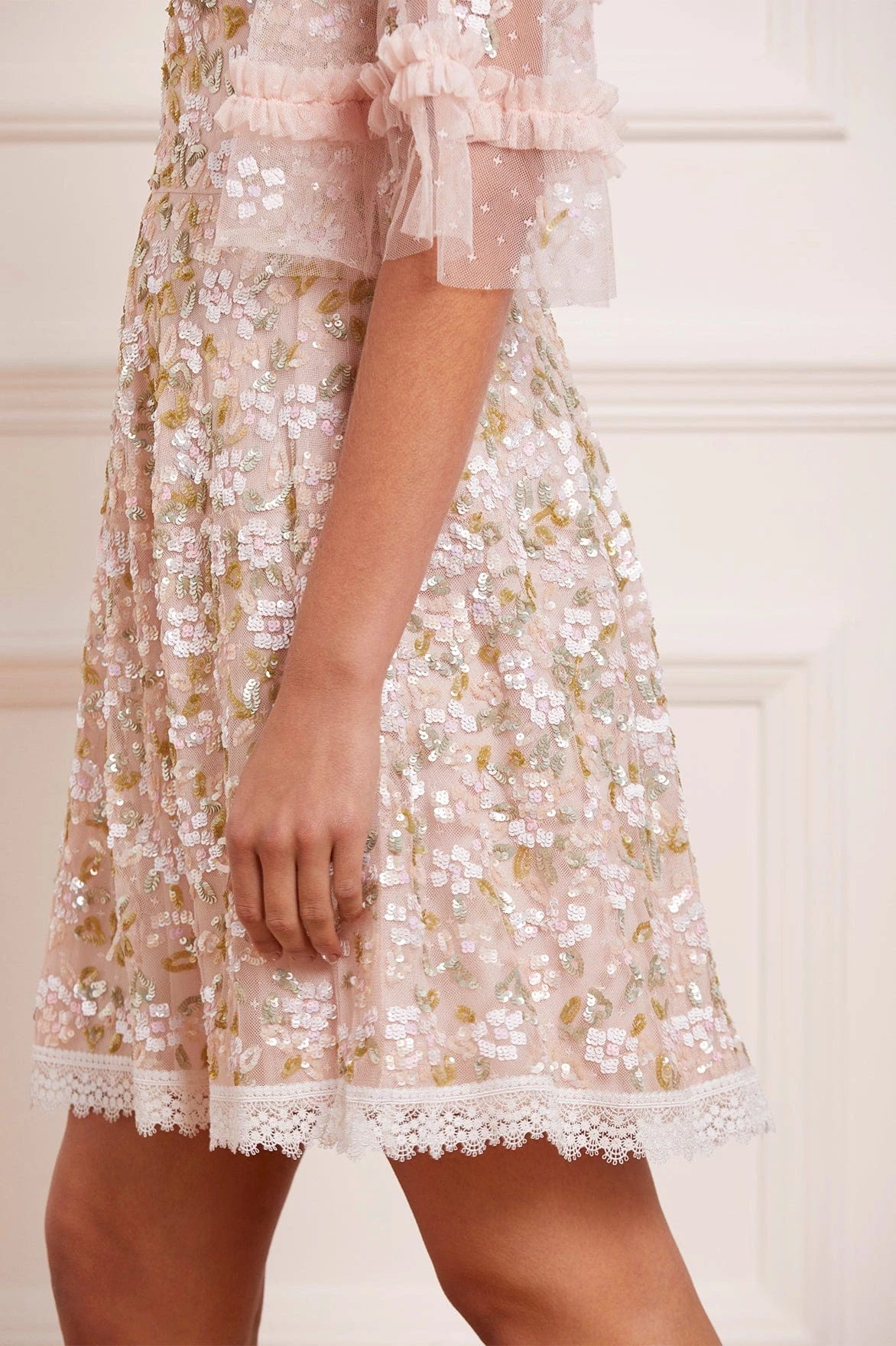 Needle & Thread Holding LTD All - Womenswear Pretty Petals Micro Mini Dress 7 Needle & Thread Holding LTD All - Womenswear Pretty Petals Micro Mini Dress