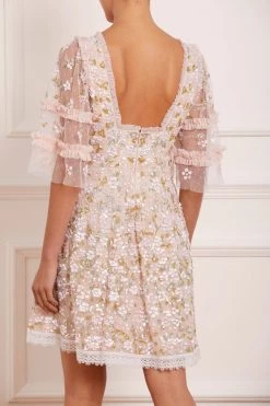 Needle & Thread Holding LTD All - Womenswear Pretty Petals Micro Mini Dress 16 Needle & Thread Holding LTD All - Womenswear Pretty Petals Micro Mini Dress