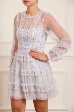 Needle & Thread Holding LTD Rambling Roses Micro Mini Dress