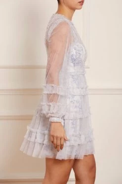 Needle & Thread Holding LTD Rambling Roses Micro Mini Dress