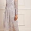 Needle & Thread Holding LTD New Arrivals Ribbon Lace Long Sleeve Ankle Gown