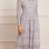 Needle & Thread Holding LTD Ribbon Lace Long Sleeve Ankle Gown New Arrivals
