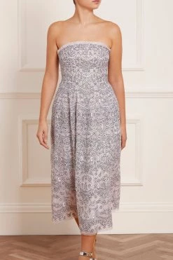 Needle & Thread Holding LTD Ribbon Lace Strapless Corset Ballerina Dress 12 Needle & Thread Holding LTD Ribbon Lace Strapless Corset Ballerina Dress