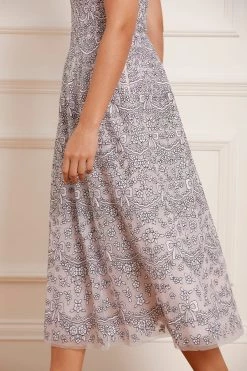 Needle & Thread Holding LTD Ribbon Lace Strapless Corset Ballerina Dress 14 Needle & Thread Holding LTD Ribbon Lace Strapless Corset Ballerina Dress