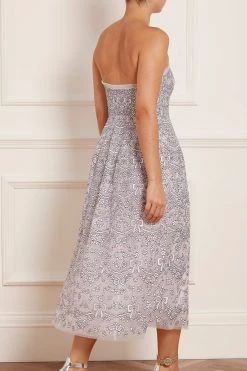 Needle & Thread Holding LTD Ribbon Lace Strapless Corset Ballerina Dress 18 Needle & Thread Holding LTD Ribbon Lace Strapless Corset Ballerina Dress