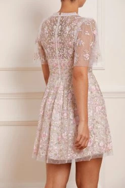 Needle & Thread Holding LTD Rose Dream Micro Mini Dress