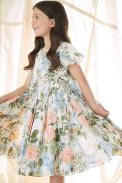 Needle & Thread Holding LTD Rose Garden Cotton Kids Prom Dress