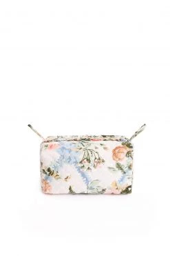 Needle & Thread Holding LTD Rose Garden Medium Quilted Makeup Bag