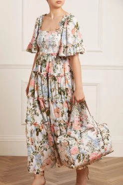 Needle & Thread Holding LTD Accessories Rose Garden Quilted Shoulder Bag