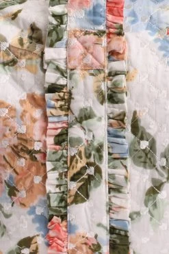 Needle & Thread Holding LTD Accessories Rose Garden Quilted Shoulder Bag