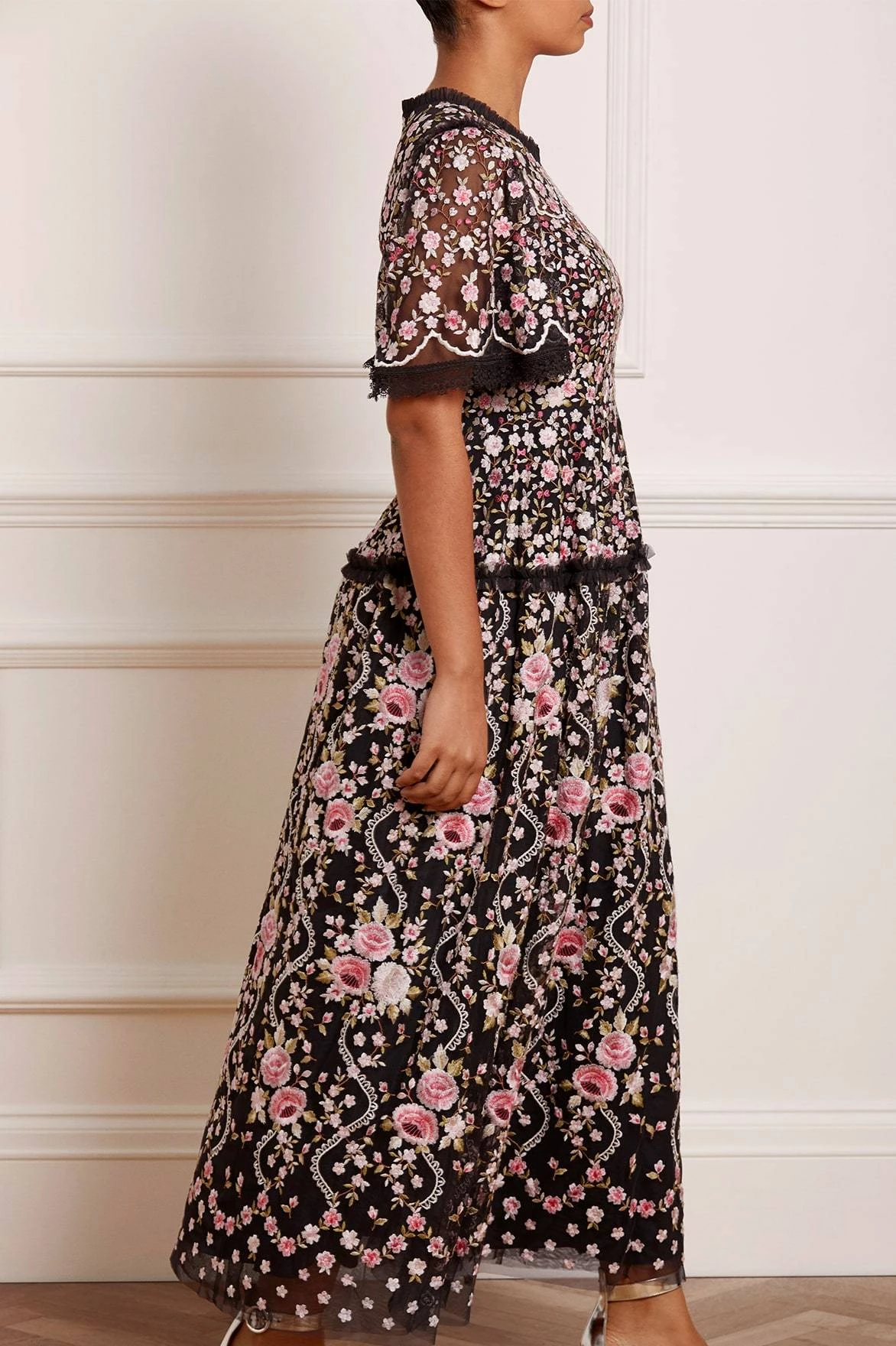 Needle & Thread Holding LTD Rosie Lace Ankle Gown 4 Needle & Thread Holding LTD Rosie Lace Ankle Gown