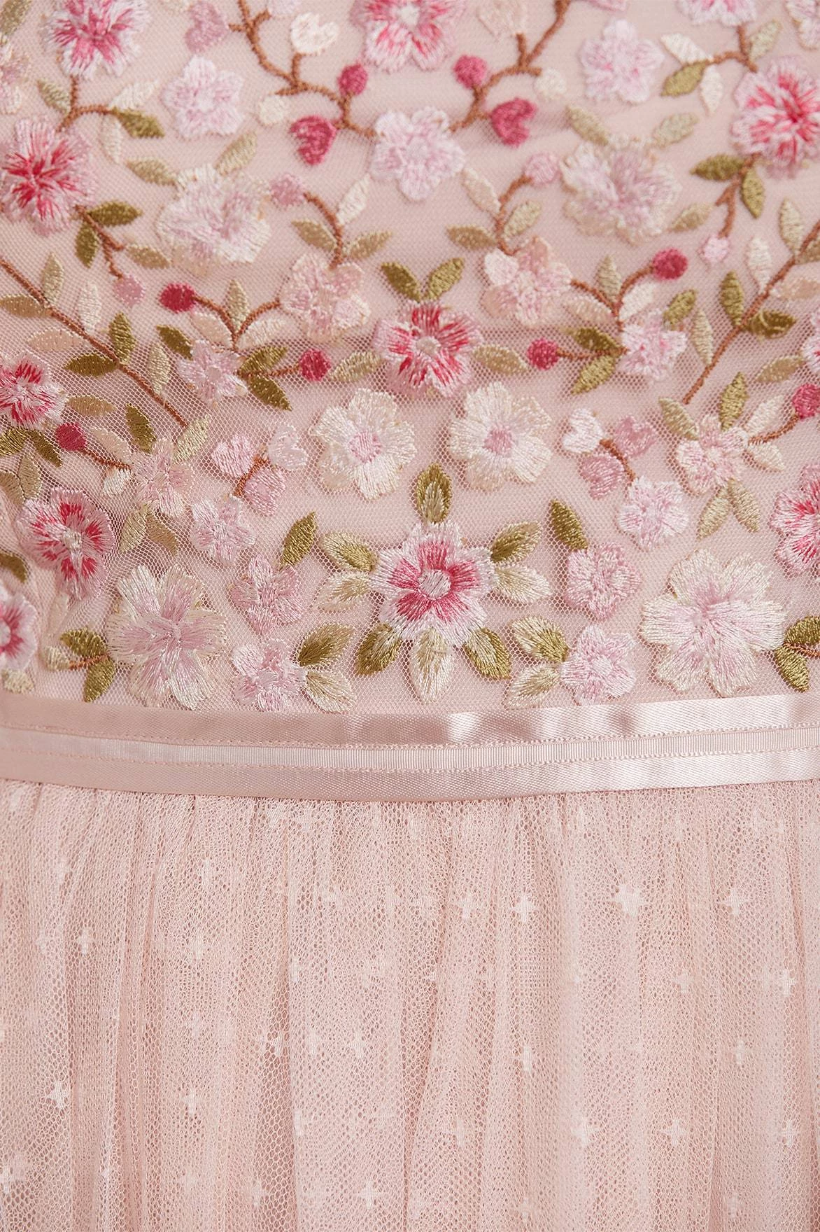 Needle & Thread Holding LTD Rosie Lace Bodice Short Sleeve Round Neck Ballerina Dress All - Womenswear 4 Needle & Thread Holding LTD Rosie Lace Bodice Short Sleeve Round Neck Ballerina Dress All - Womenswear