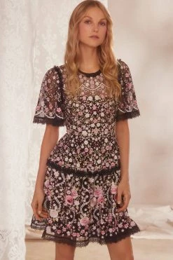 Needle & Thread Holding LTD Rosie Lace Micro Mini Dress All - Womenswear 17 Needle & Thread Holding LTD Rosie Lace Micro Mini Dress All - Womenswear