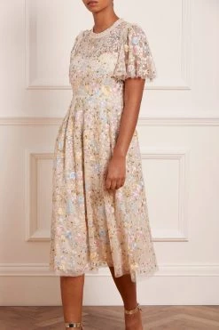 Needle & Thread Holding LTD All - Womenswear Secret Garden Short Sleeve Midaxi Dress 11 Needle & Thread Holding LTD All - Womenswear Secret Garden Short Sleeve Midaxi Dress