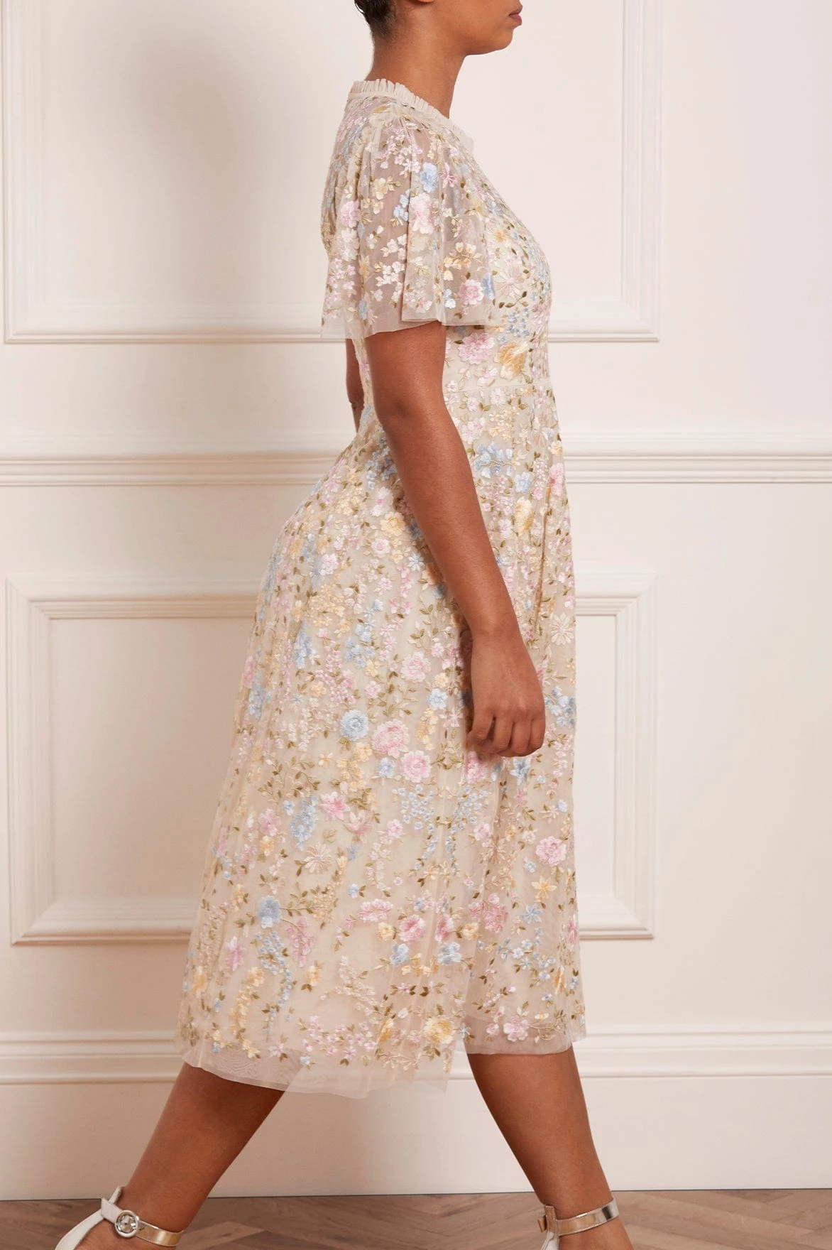 Needle & Thread Holding LTD All - Womenswear Secret Garden Short Sleeve Midaxi Dress 6 Needle & Thread Holding LTD All - Womenswear Secret Garden Short Sleeve Midaxi Dress