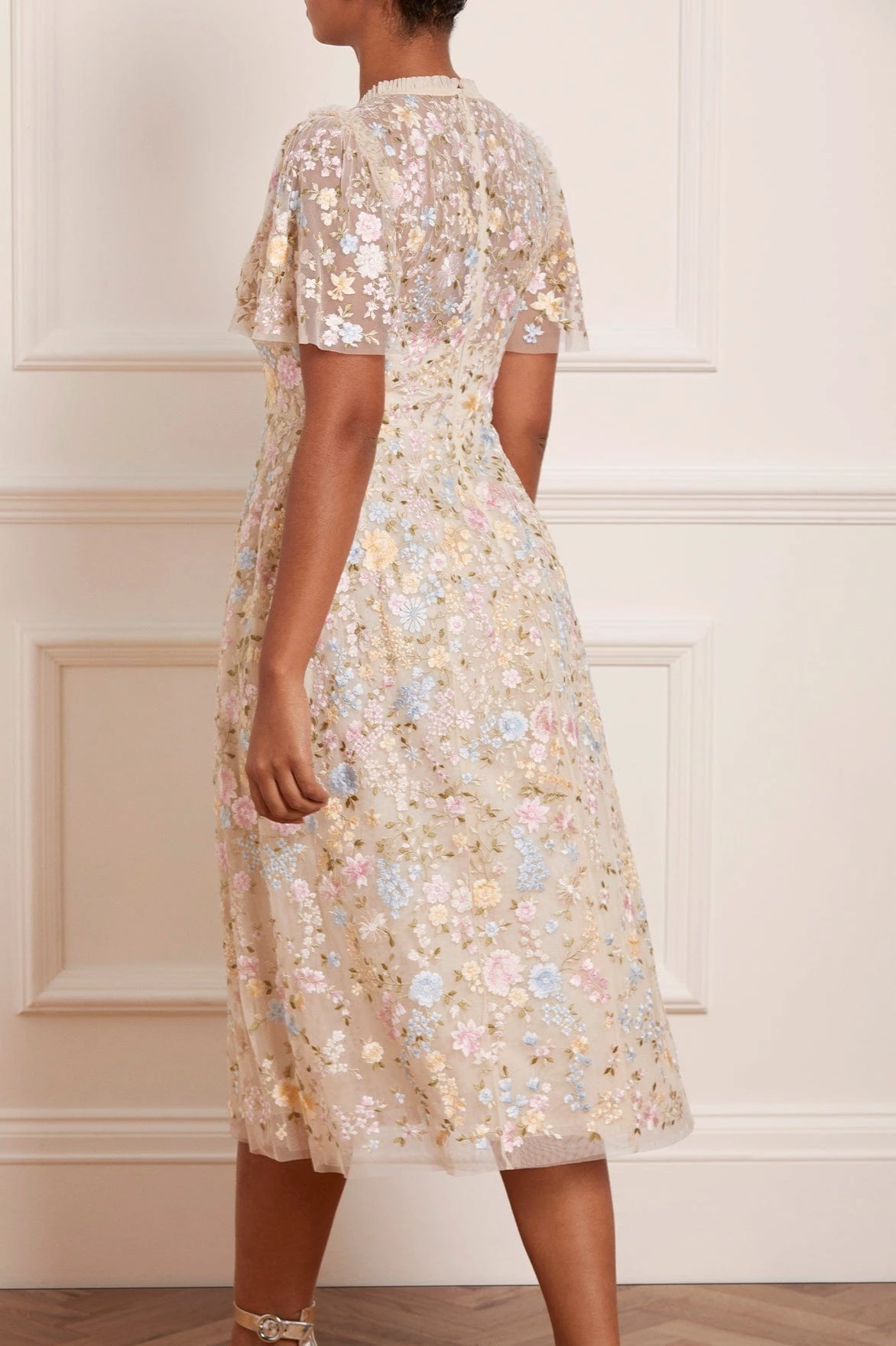 Needle & Thread Holding LTD All - Womenswear Secret Garden Short Sleeve Midaxi Dress 8 Needle & Thread Holding LTD All - Womenswear Secret Garden Short Sleeve Midaxi Dress