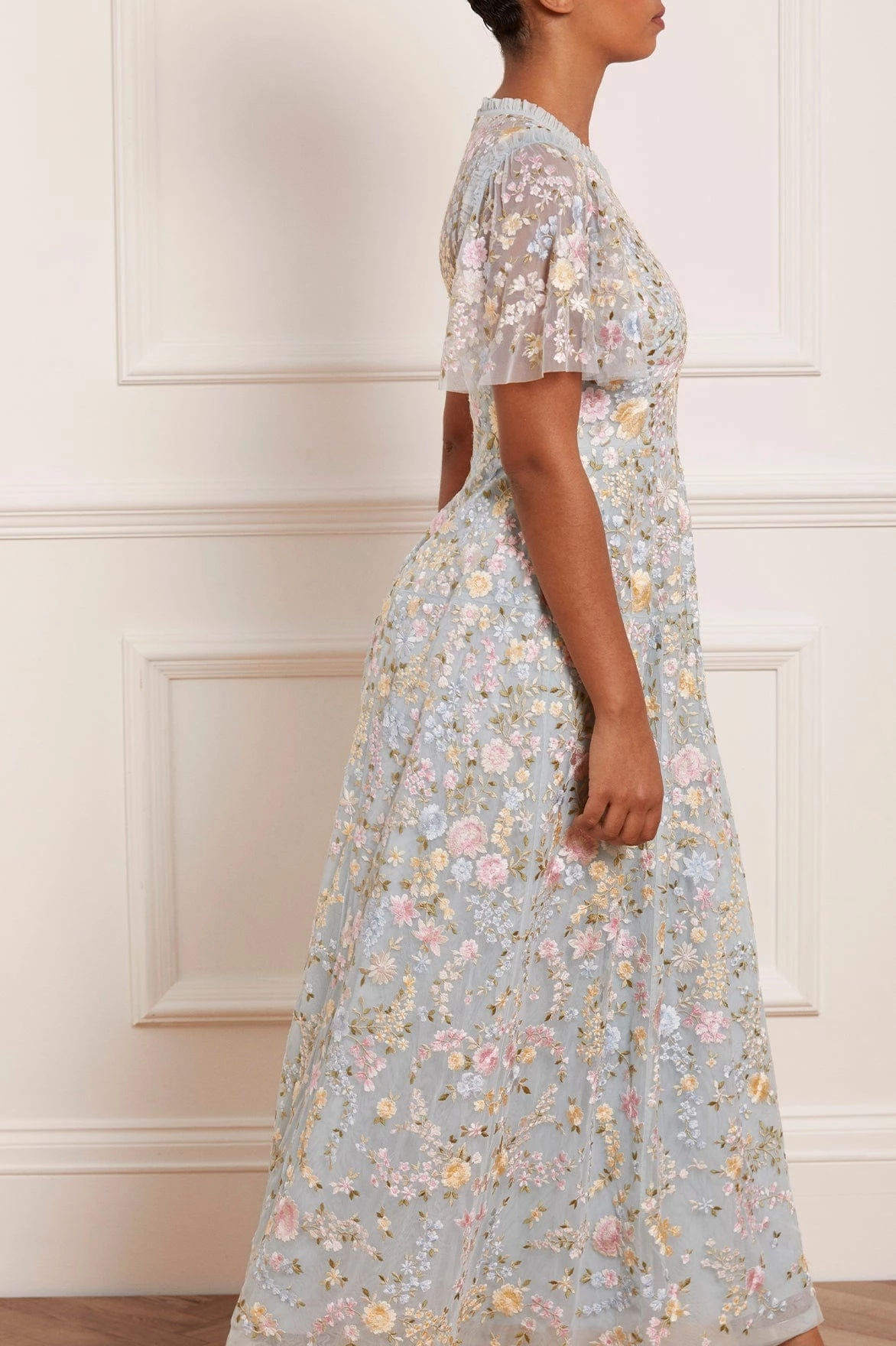 Needle & Thread Holding LTD All - Womenswear Secret Garden Short Sleeve Ankle Gown 6 Needle & Thread Holding LTD All - Womenswear Secret Garden Short Sleeve Ankle Gown