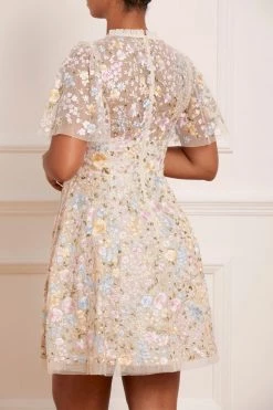 Needle & Thread Holding LTD All - Womenswear Secret Garden Short Sleeve Micro Mini Dress