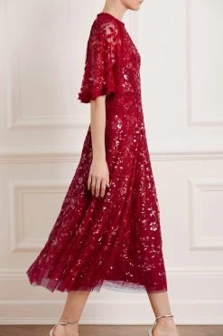 Needle & Thread Holding LTD Sequin Ribbon Ballerina Dress