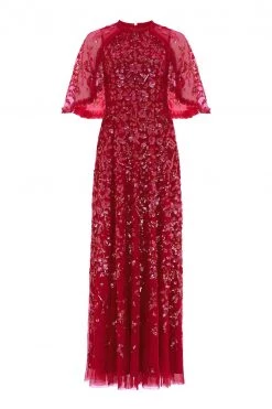Needle & Thread Holding LTD Sequin Ribbon Gown