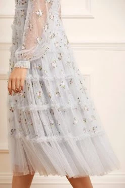 Needle & Thread Holding LTD Serefina Ditsy Ballerina Dress All - Womenswear