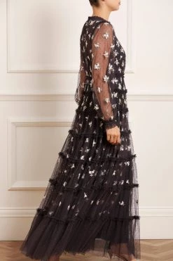 Needle & Thread Holding LTD Serefina Ditsy Gown All - Womenswear