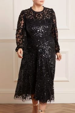 Needle & Thread Holding LTD All - Womenswear Seren Long Sleeve Ballerina Dress