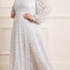 Needle & Thread Holding LTD Seren Long Sleeve Gown