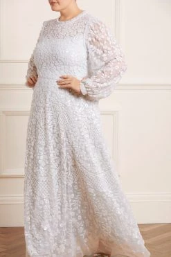 Needle & Thread Holding LTD Seren Long Sleeve Gown