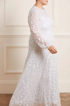 Needle & Thread Holding LTD Seren Long Sleeve Gown