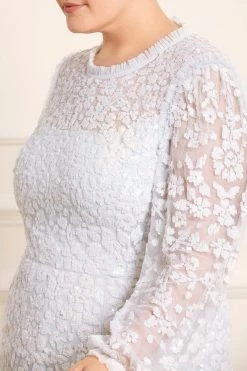 Needle & Thread Holding LTD Seren Long Sleeve Gown