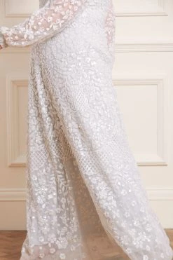 Needle & Thread Holding LTD Seren Long Sleeve Gown