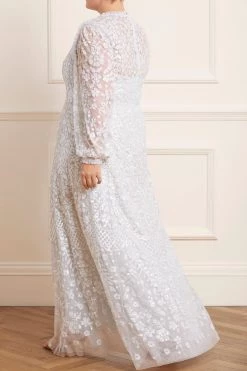 Needle & Thread Holding LTD Seren Long Sleeve Gown